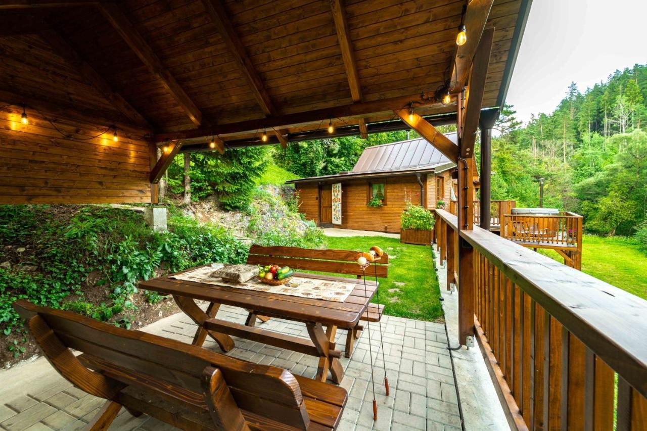 Sovia Wellness Chata S Jacuzzi Kadou A Saunou, Cingov Smižany Eksteriør bilde