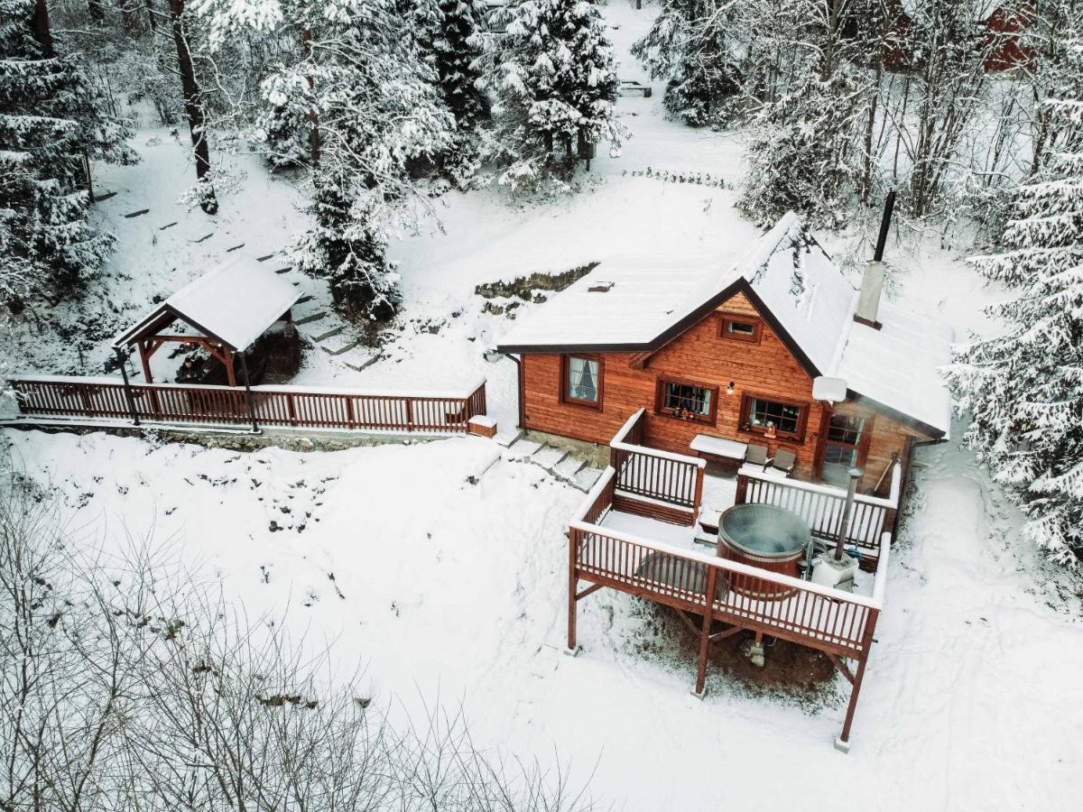 Sovia Wellness Chata S Jacuzzi Kadou A Saunou, Cingov Smižany Eksteriør bilde
