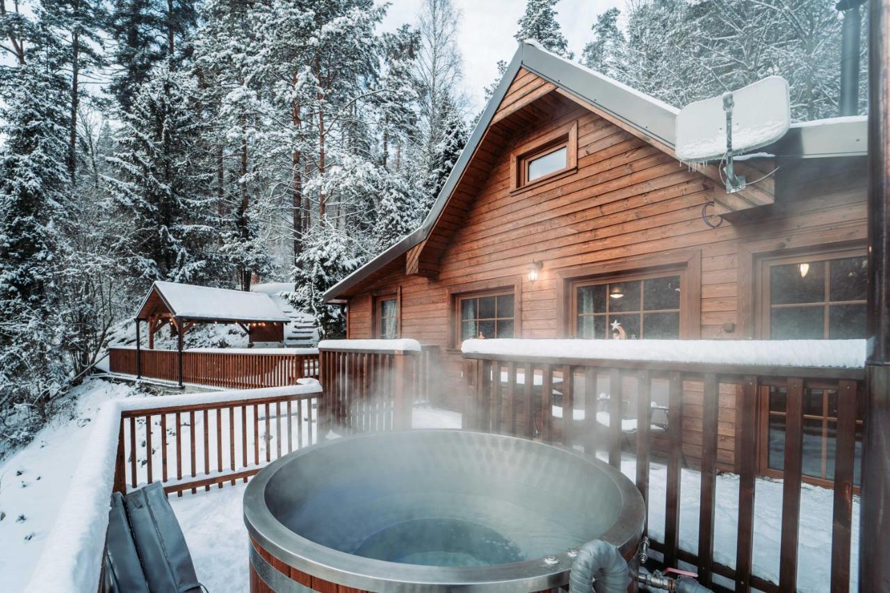 Sovia Wellness Chata S Jacuzzi Kadou A Saunou, Cingov Smižany Eksteriør bilde